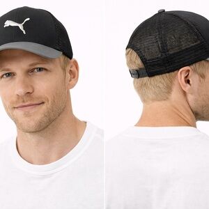 Puma Black Men's Mesh Cap